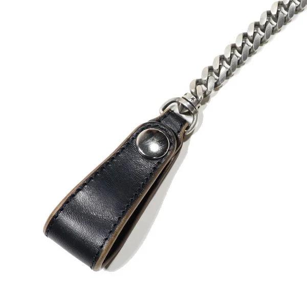 インセプション IPC-09 HORSE BUTT LEATHER BRASS CHAIN SILVER