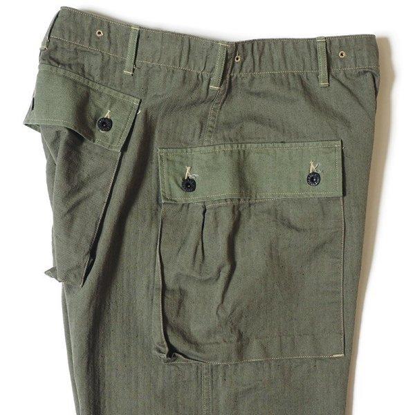 WAREHOUSE（ウエアハウス） Lot 1097 USMC HERRINGBONE MONKEY PANTS