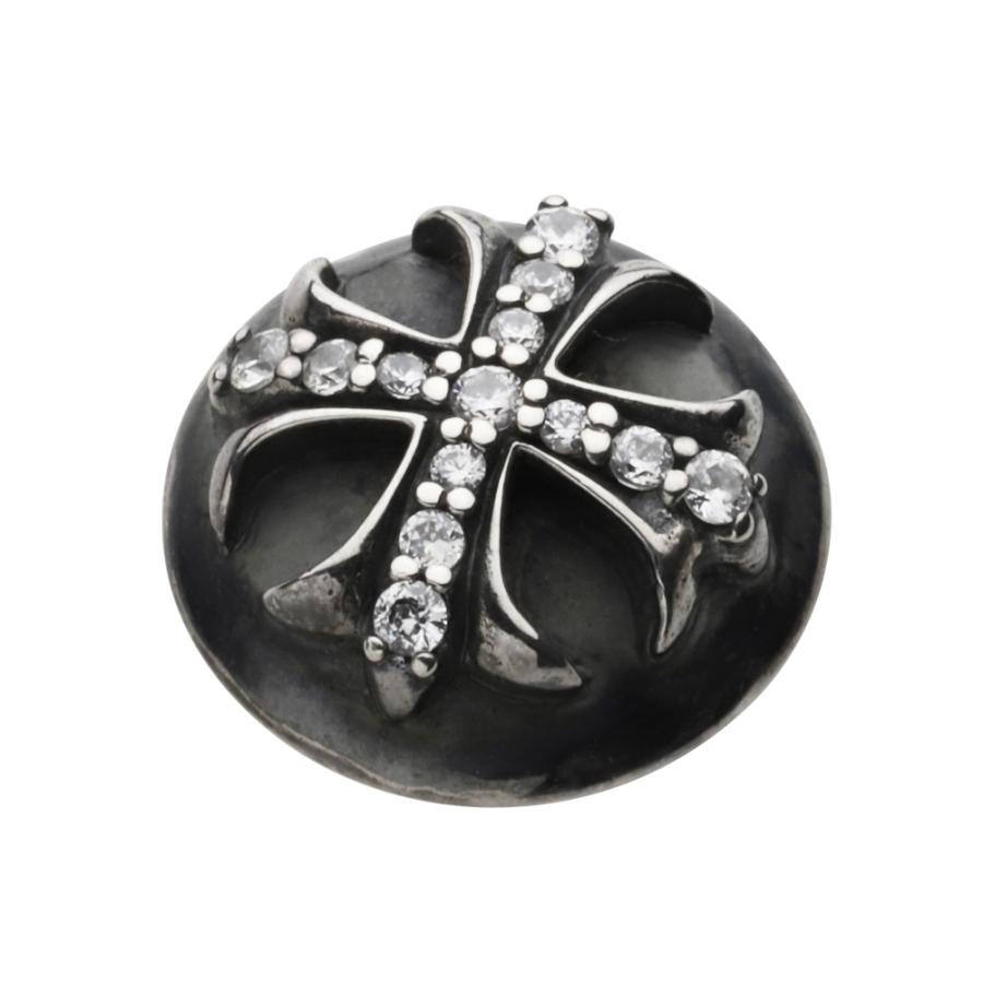 cenote シルバー アクセサリー クロス コンチョボタン キュービック