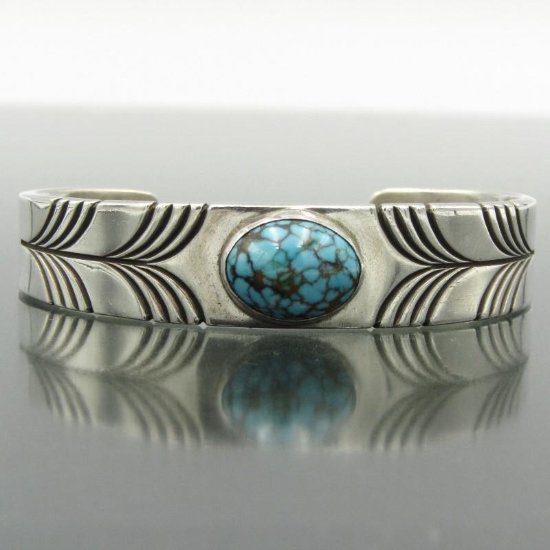 Steve Yellowhorse ターコイズバングル ナバホ族 Steve Yellowhorse