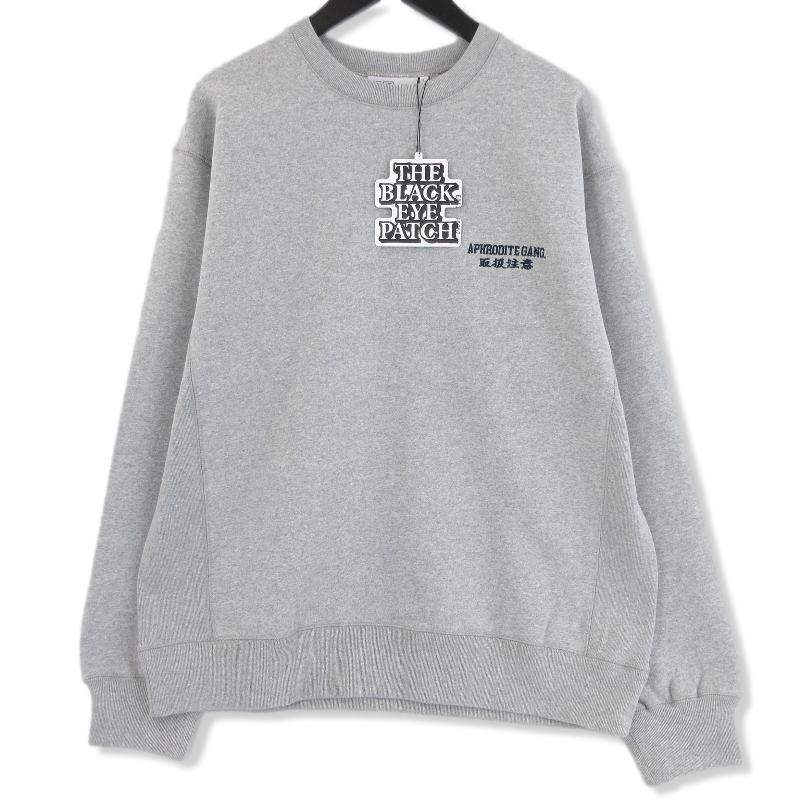 BLACK EYE PATCH グレー トレーナー・スウェット