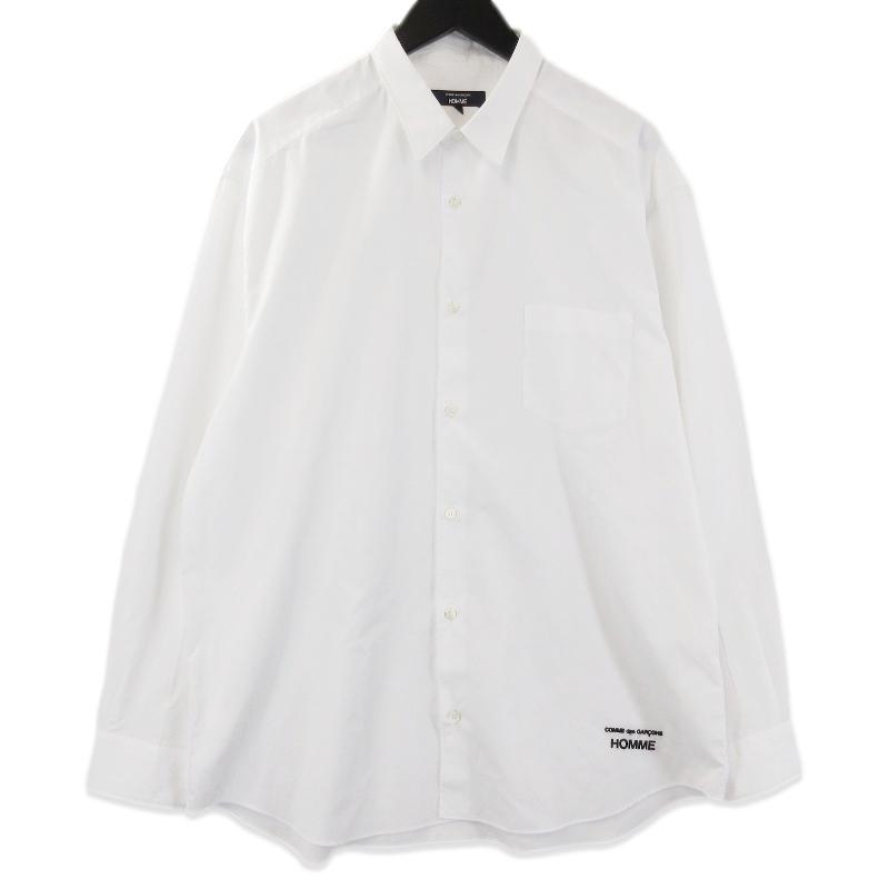 COMME des GARCONS HOMME コムデギャルソンオム 綿ブロード シャツ HO