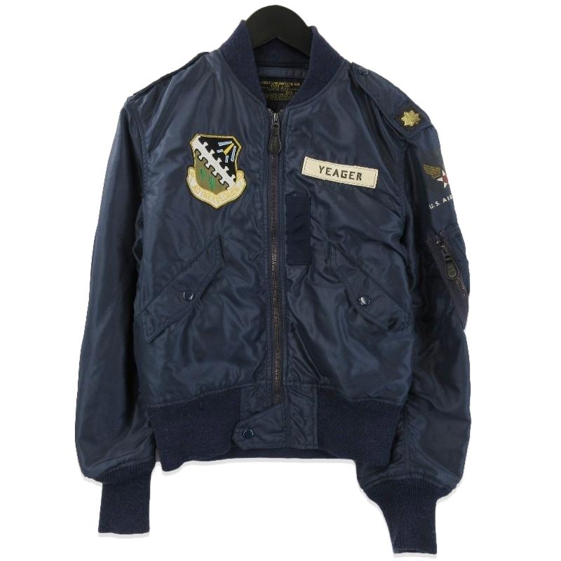 The REAL McCOY'S リアルマッコイズ L-2A ワッペンカスタム YEAGER