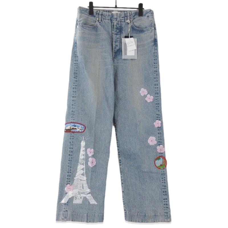 TANAKA タナカ デニムパンツ SP-2-PB THE JEAN TROUSERS ボタンフライ