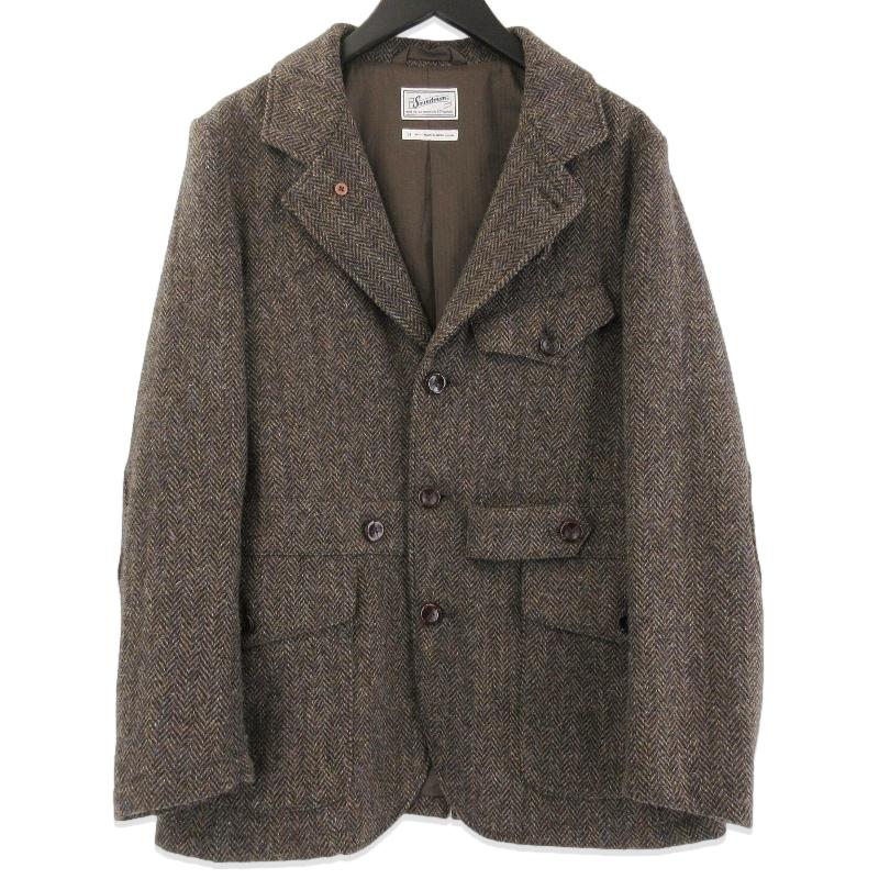 Soundman × Harris Tweed サウンドマン ノーフォークジャケット ウール