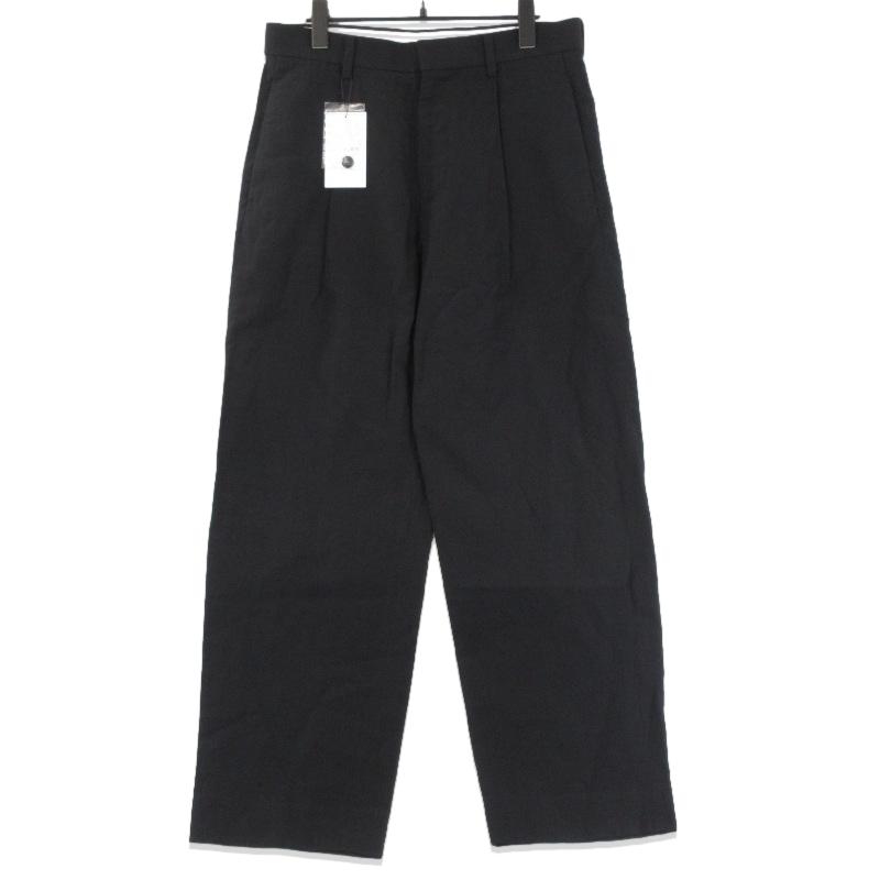 未使用 SOPHNET. ソフネット LINEN WOOL 1TUCK SLACKS SOPH-250022 1