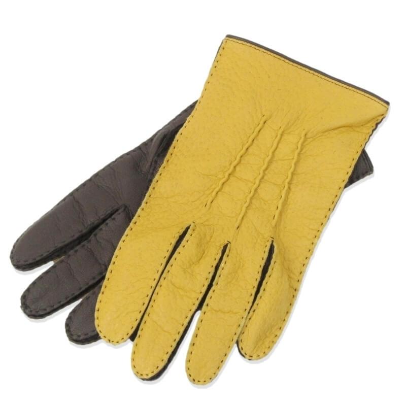 DENTS（デンツ） 美品 レザーグローブ 15-2076 ペッカリー シープ