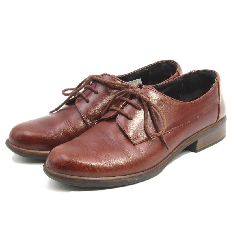 NAOT ナオトジャパン 37 レースアップシューズ KEDMA 牛革 ケドマ