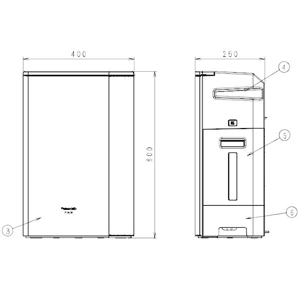 Panasonic（パナソニック） 次亜塩素酸 空間除菌脱臭機 〜24畳用