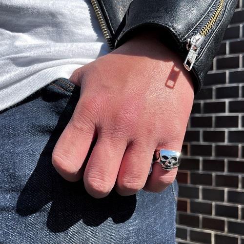 FLASH POINT（フラッシュポイント） Flash Point JIM SKULL RING : CG
