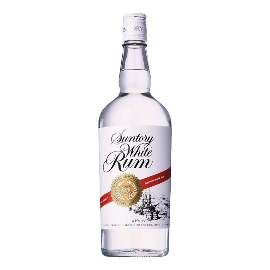 お酒 スピリッツ サントリー ラムホワイト 40° 720ml : チャップリン