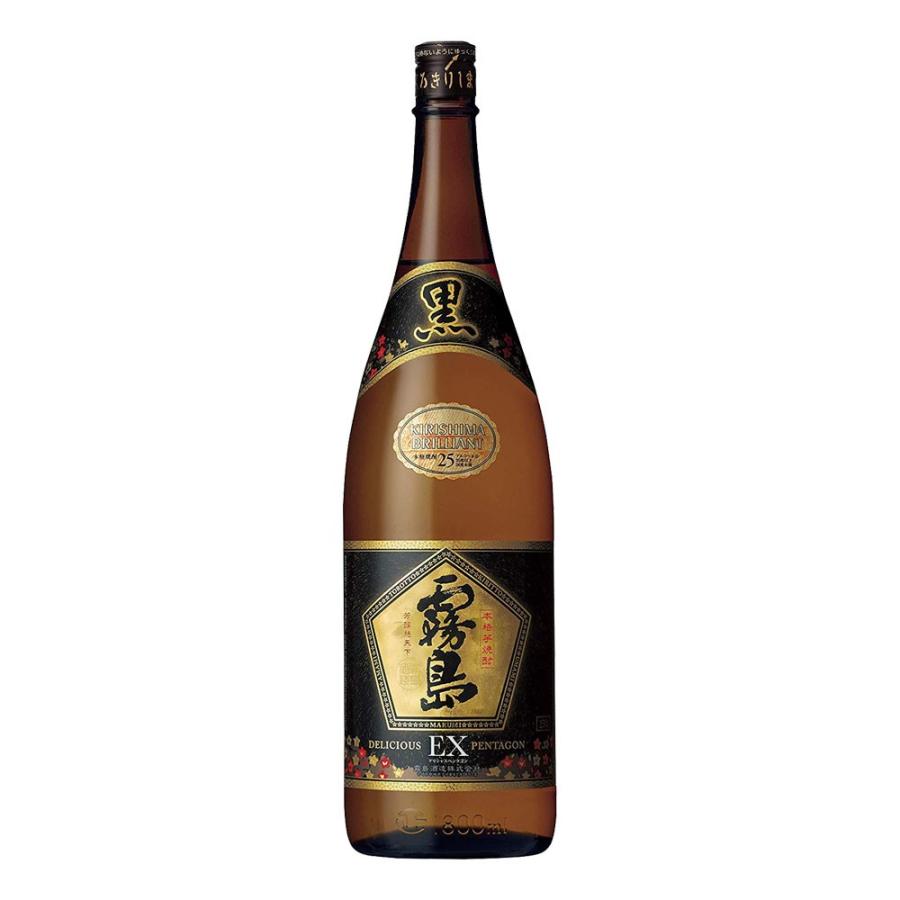お酒 焼酎 霧島酒造 黒霧島EX 25° 1800ml : チャップリンYahoo!店