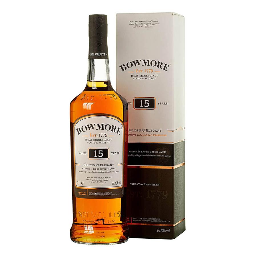 BOWMORE 15年 スコッチウイスキー マリーナ43% ボウモア15年 700ml 43