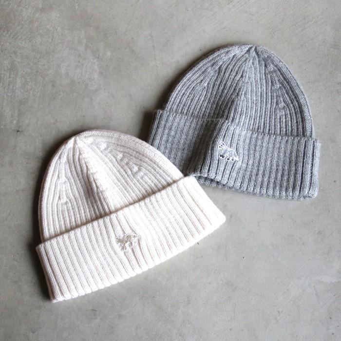MAISON KITSUNE（メゾン キツネ） ニット帽 ベイビー フォックス