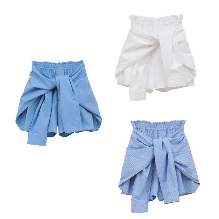 CLANE（クラネ） 正規商品 シャツ ディティール ショート パンツ SHIRT