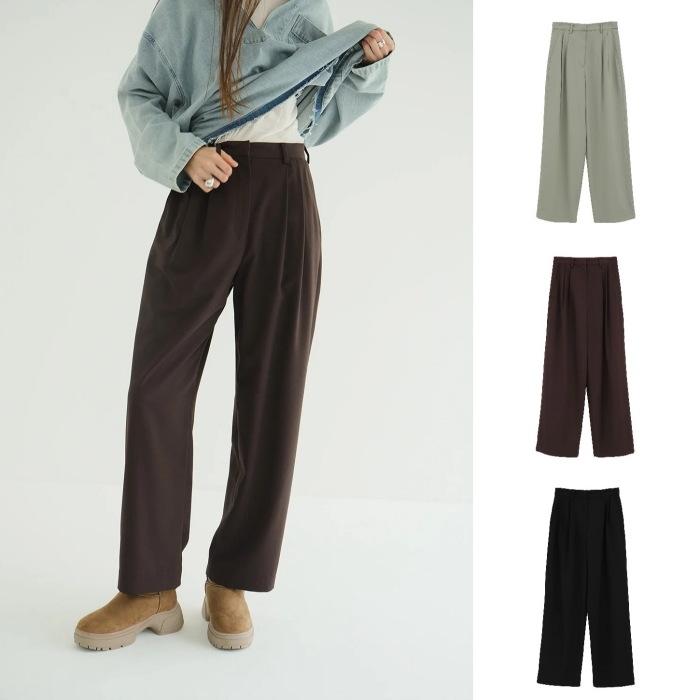 CLANE（クラネ） 正規商品 ボトムス ベーシック タック パンツ BASIC