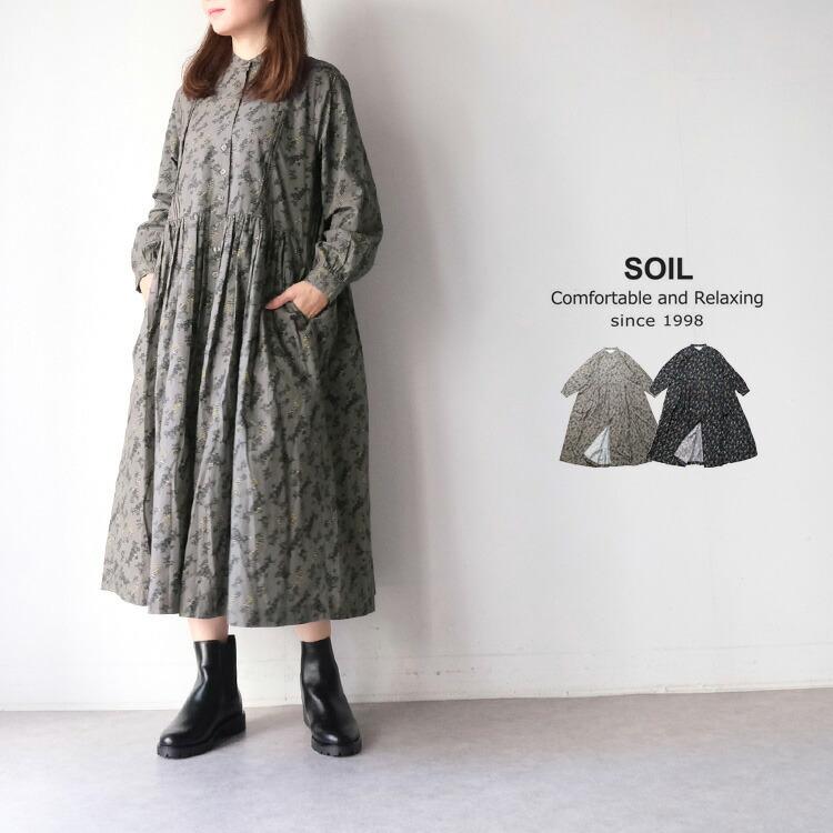 SOIL（ソイル） SOIL NSL24543 40 ポプリン フラワー プリント バンド