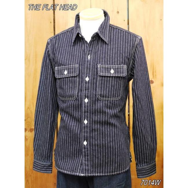 The Flat Head（フラッドヘッド） フラットヘッド シャツ 7014W