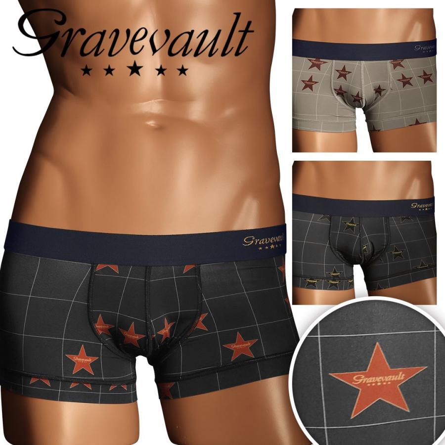 Gravevault（グレイブボールト） ボクサーパンツ メンズ 男性 下着 新