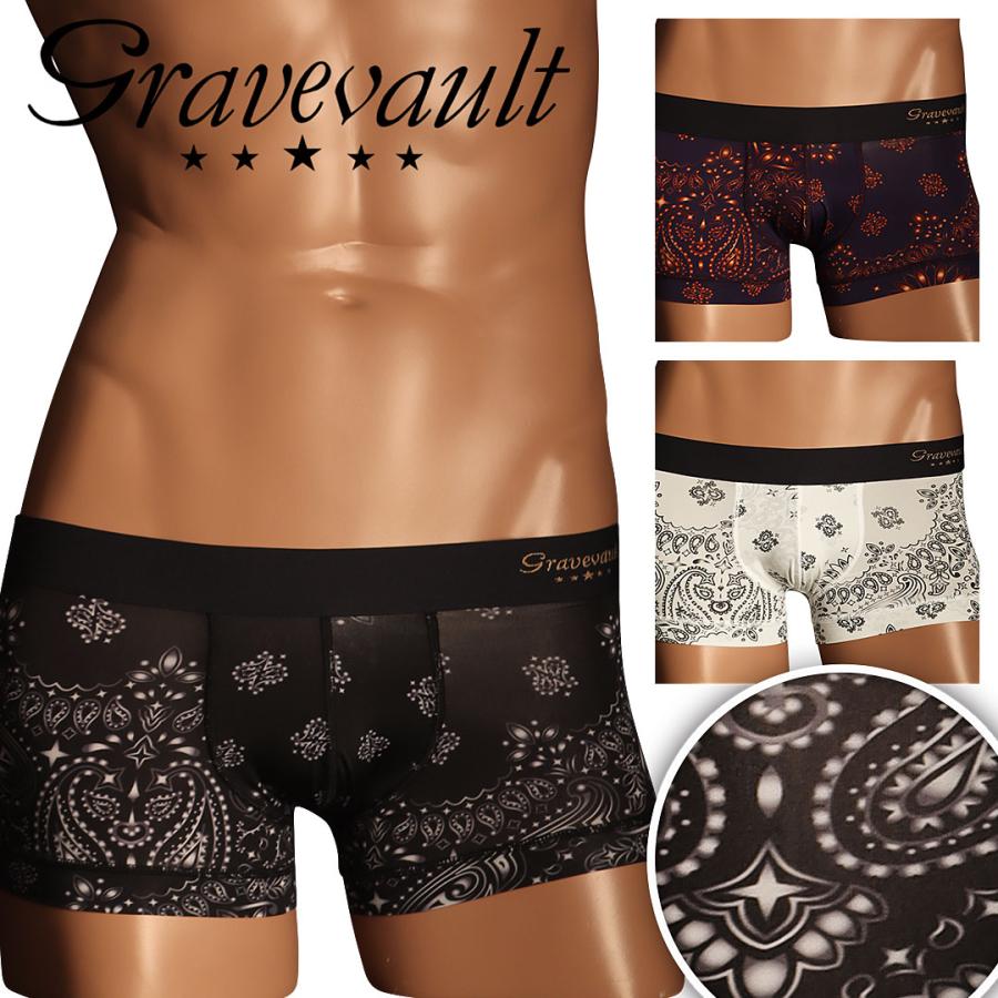 Gravevault（グレイブボールト） ボクサーパンツ メンズ 新生活