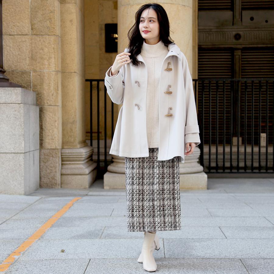 フード付きミドル丈ダッフルコート : TEANY - 通販 - Yahoo!ショッピング