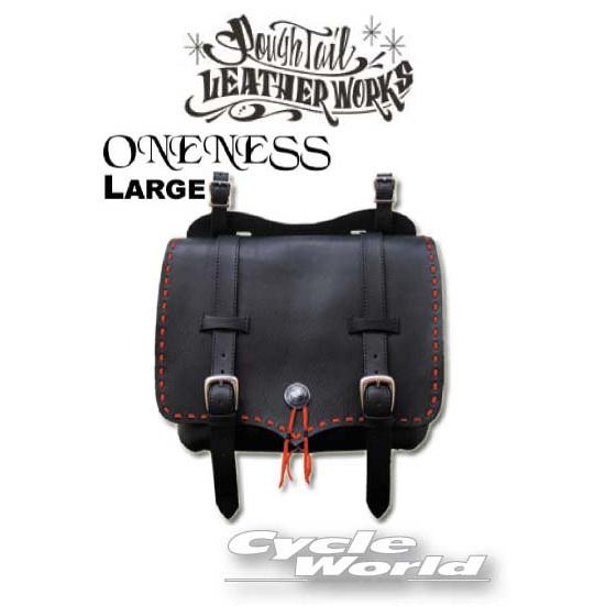 正規品〔Rough Tail〕ONENESS サドルバッグ 《Lサイズ》 本革 牛革