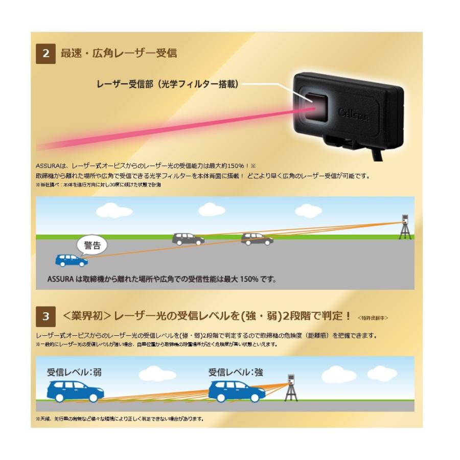 CELLSTAR（セルスター） AR-1 セパレート型 レーザー式オービス対応