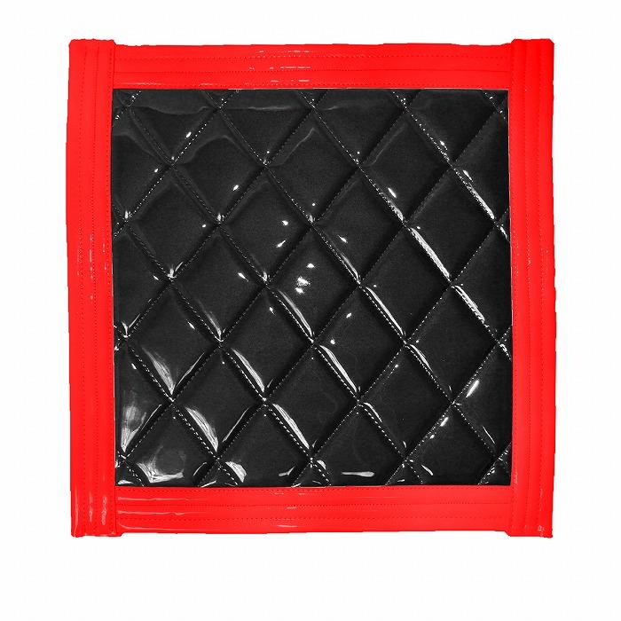 トラック 泥除け マット マッドフラップ 500mm×500mm 50cm×50cm レッド