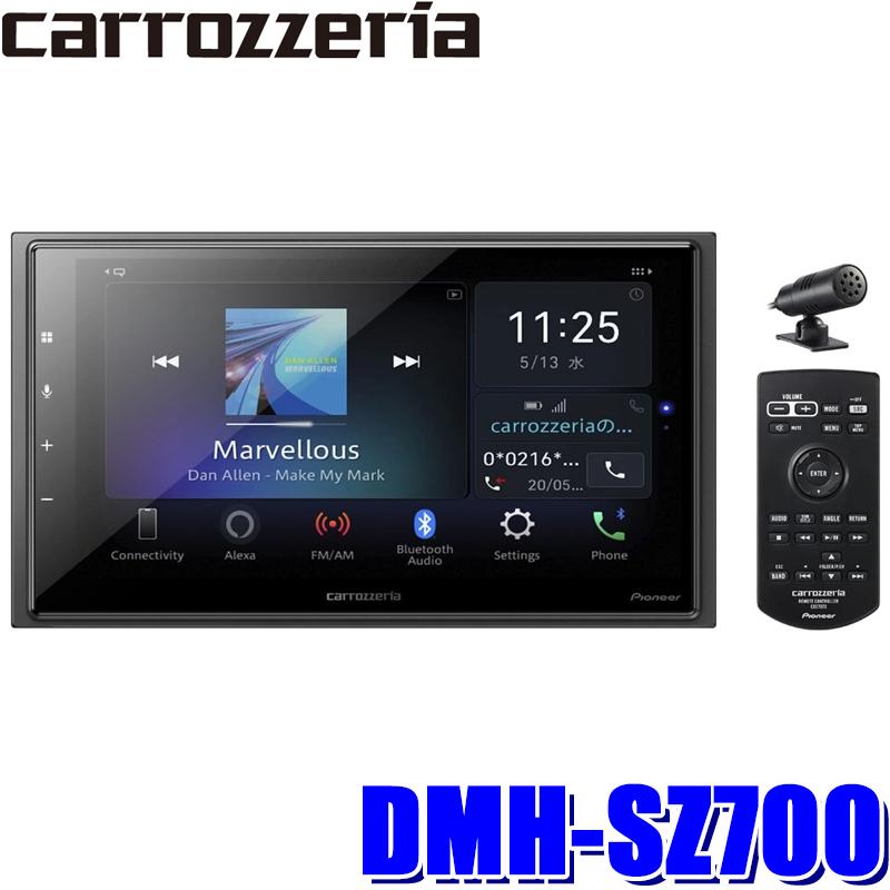 カロッツェリア DMH-SZ700 パイオニア 6.8型モニター内蔵apple CarPlay