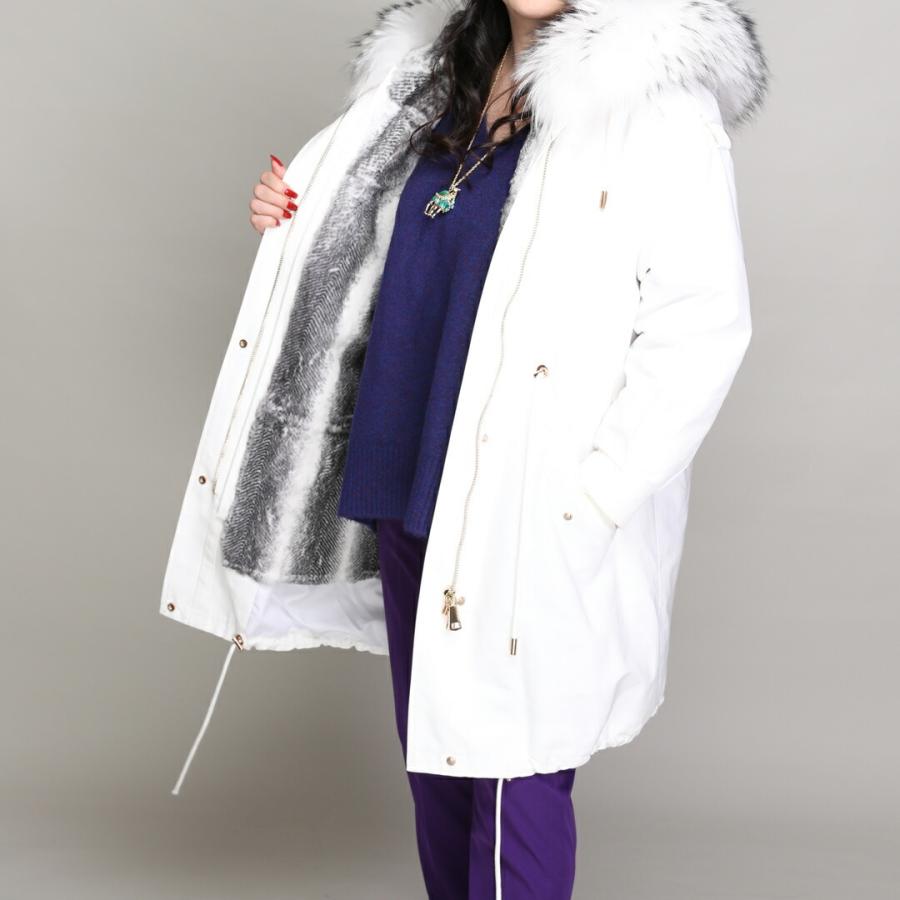 AnneCoquine（アンコキーヌ） (公式) ラクーンファー付きモッズコート