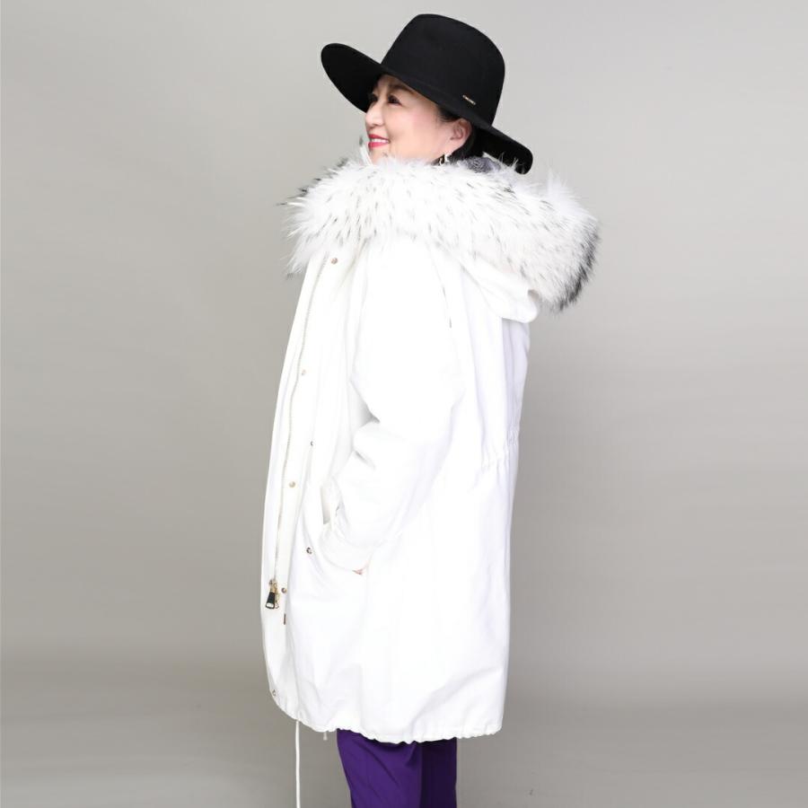 AnneCoquine（アンコキーヌ） (公式) ラクーンファー付きモッズコート