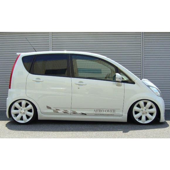 ホワイト エアロパーツ 6点セット L175S外装1式販売です AERO OVER