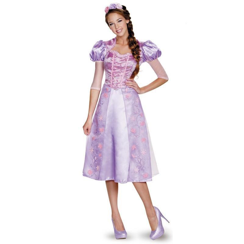 シークレットハニー ディズニー ラプンツェル 仮装 ドレス コスプレ D