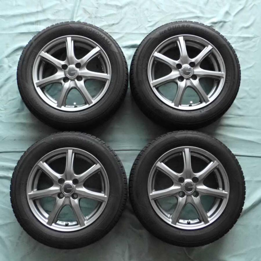 YOKOHAMA MILLOUS ミルアス アルミホイール スタッドレスタイヤ 4本