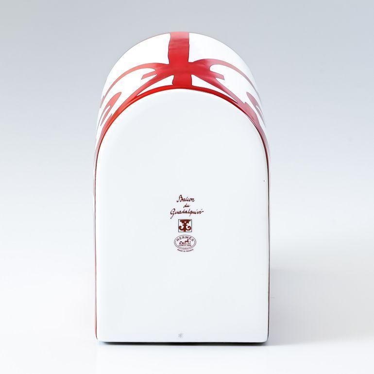 HERMES（エルメス） ガダルキヴィール レッド フラワーベース 花瓶