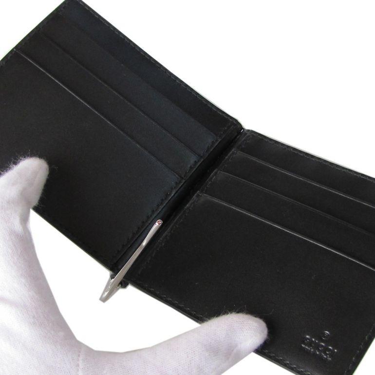 GUCCI（グッチ） マネークリップ 財布 札ばさみ メンズ グッチシマ