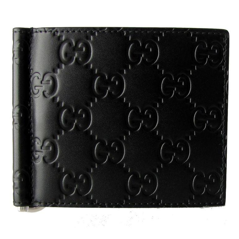 GUCCI（グッチ） マネークリップ 財布 札ばさみ メンズ グッチシマ