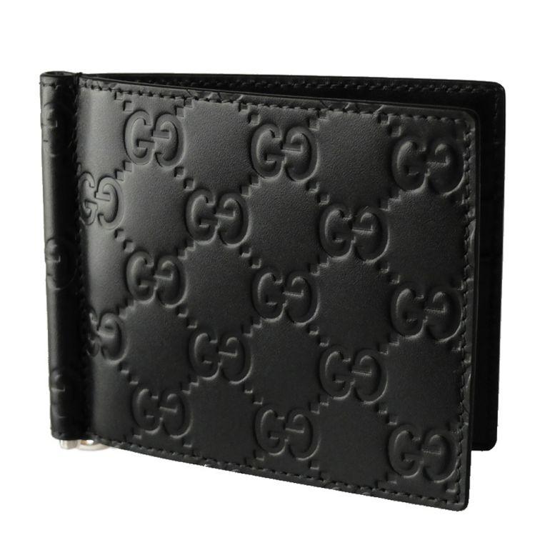 GUCCI（グッチ） マネークリップ 財布 札ばさみ メンズ グッチシマ