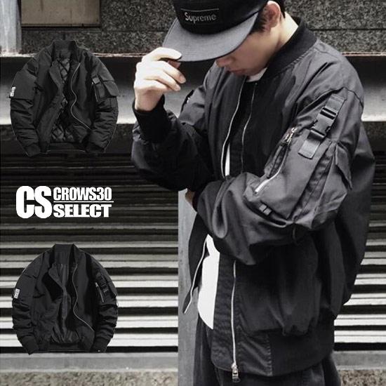 MA-1 ジャケット メンズ ストリート系 ブルゾン ma1 ミリタリー