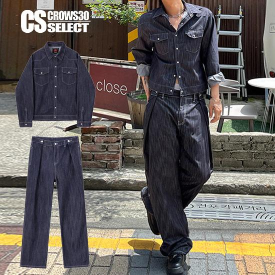 DOUBLE B デニム ジャケット パンツ セット 110 オラオラ系 デニム