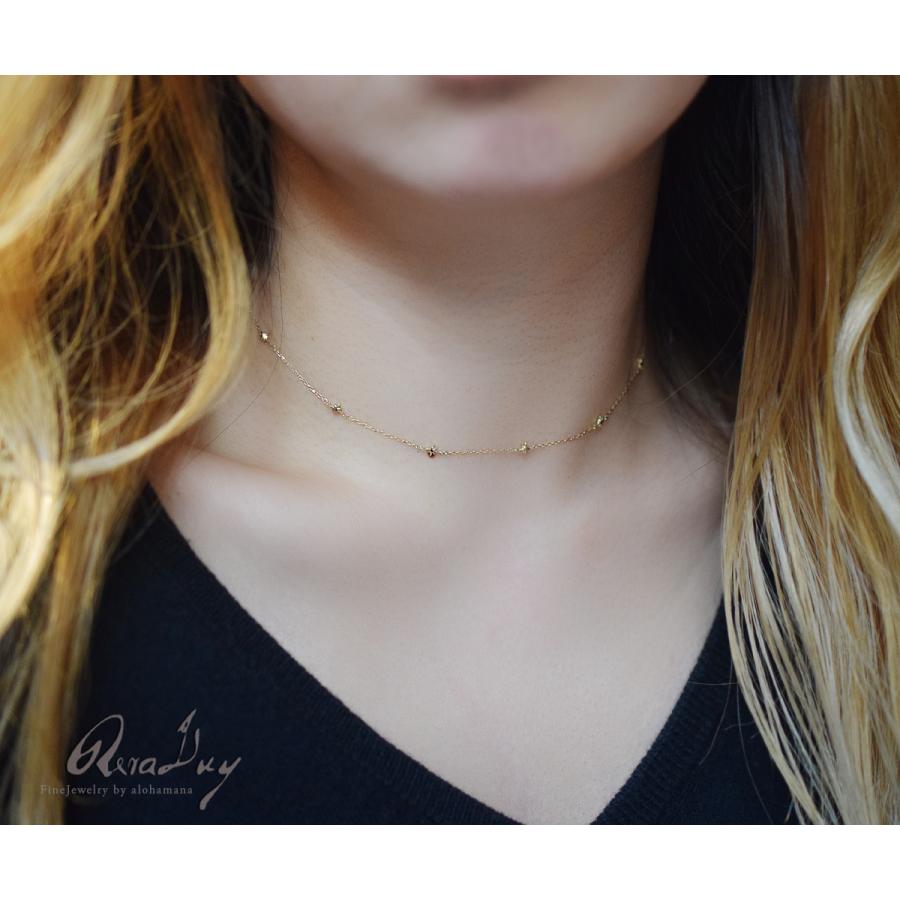 ALOHA MANA（アロハマナ） k10ネックレス ゴールドネックレス