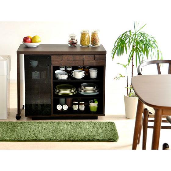 GART（ガルト） キッチンカウンター 食器棚 収納 伸縮 間仕切り