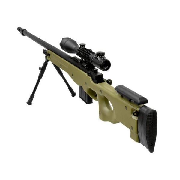 L96 AWS スナイパーライフル OD (スコープ バイポッド付) WELL製
