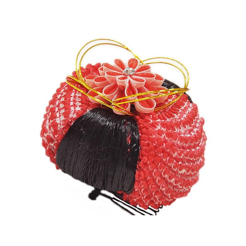 女の子・子供用 髪飾り -髷（まげ）- 全5色 [ 1911-3119 ] 日本髪