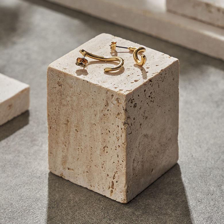 大理石 キューブ トレー ストーン 天然石 ブロック ディスプレイ