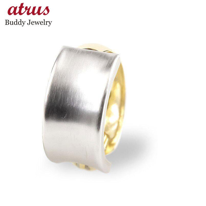 ジュエリー工房アトラス プラチナ 18金 イヤーカフ 片耳 メンズ