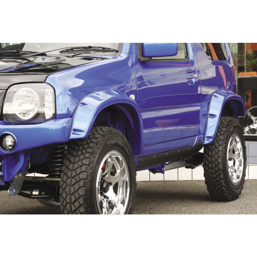 ジムニーFRP90mmオーバーフェンダー JB23/33/43☆オートクロス