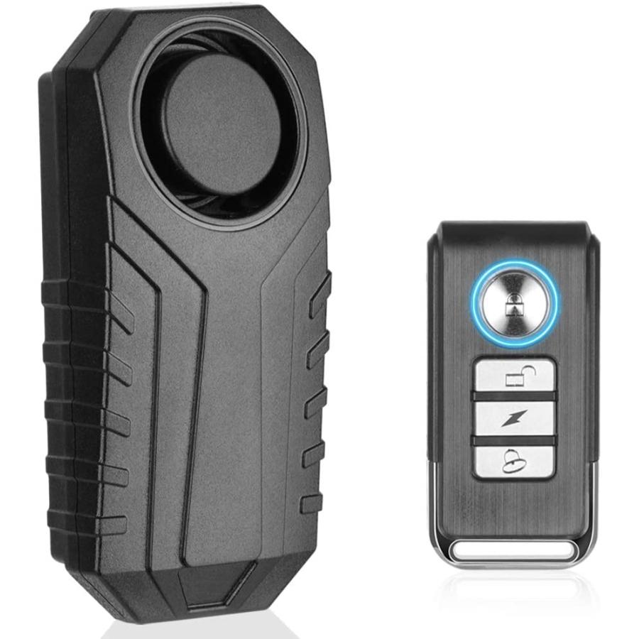 セキュリティ アラーム バイク 自転車 防犯ブザー 盗難防止 グッズ