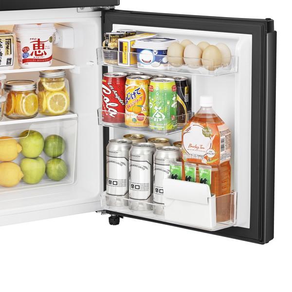 ハイセンス（HISENSE） 冷蔵庫 87L 右開き 2ドア HR-K91HB ブラック