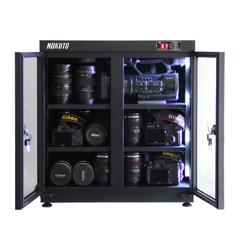 HOKUTO 爆買 HOKUTO防湿庫・ドライボックス HP-135EX 全自動除湿 電池